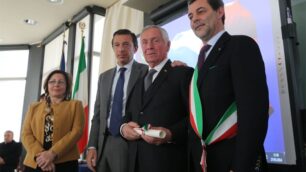 MONZA GIORNATA DELLA MEMORIA COMMEMORAZIONE IN PREFETTURA ONORIFICENZE EX DEPORTATI E CAVALIERI DELLA REPUBBLICA LORENZO SIMONASSI SEREGNO