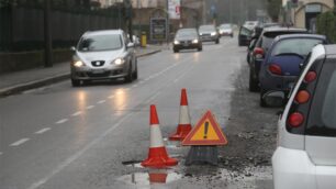 Monza, DISSESTO STRADE VIA MANARA