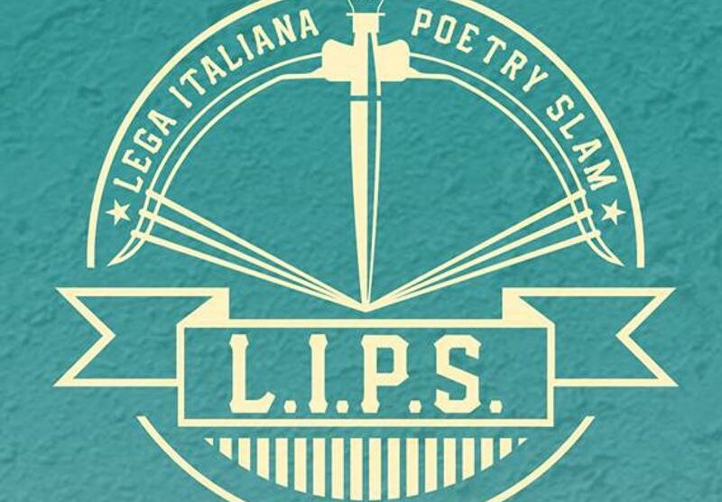 Il simbolo della Lega italiana poetry slam, la Lips