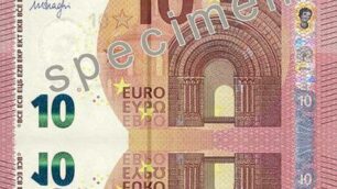 Le nuove banconote da 10 euro in arrivo a settembre 2014 (foto Bce)