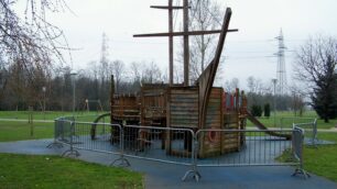 Il veliero al parco della Porada