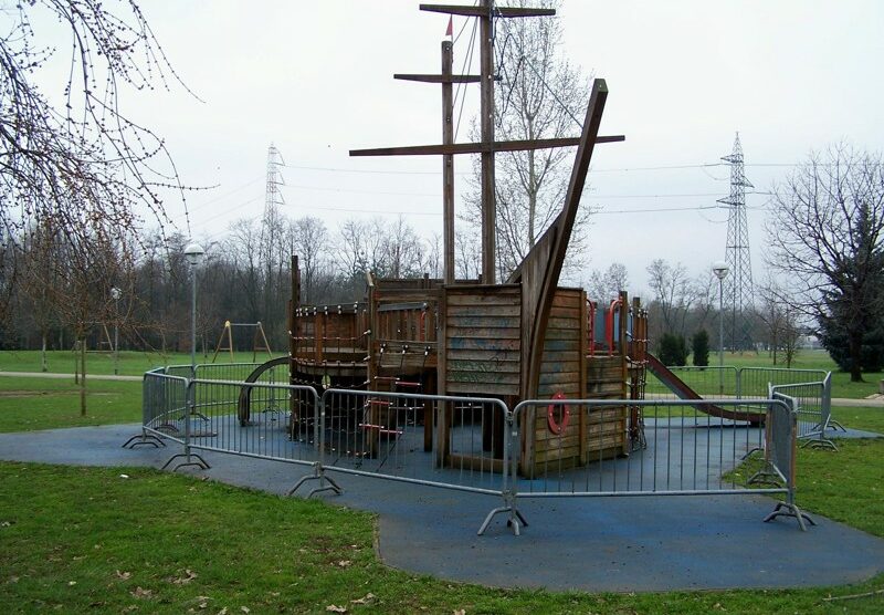 Il veliero al parco della Porada