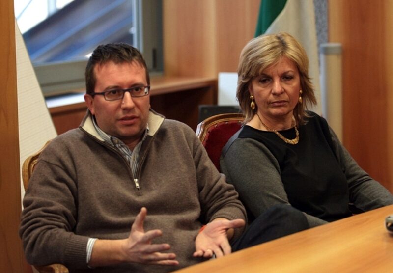 Il sindaco di Desio Roberto Corti con la senatrice Pd Lucrezia Ricchiuti