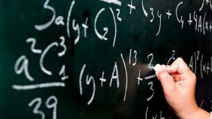 Studenti alle prese con la matematica