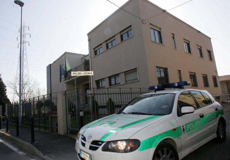 La polizia locale di Brugherio