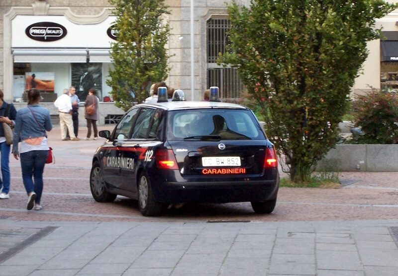 Sul caso indagano i carabinieri