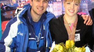 Da Monza a Sochi 2014: Davide Zai Tornese con Carolina Kostner