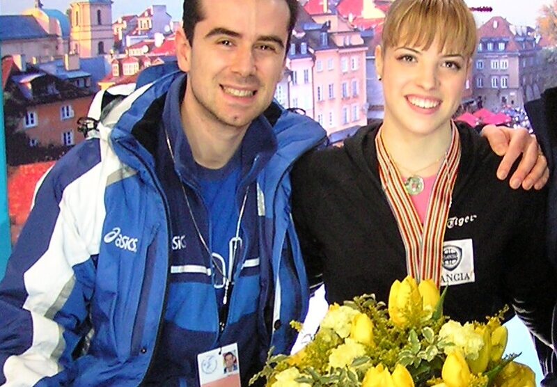 Da Monza a Sochi 2014: Davide Zai Tornese con Carolina Kostner