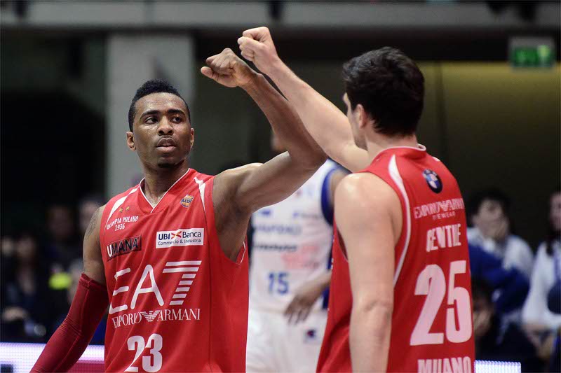 Basket, Keith Langford e Alessandro Gentile