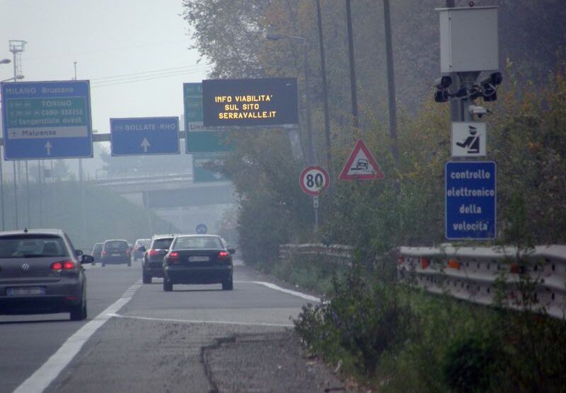 La superstrada Milano-Meda