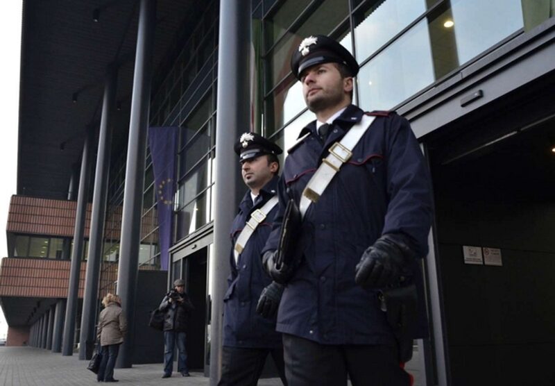 I carabinieri all’ospedale di Vimercate