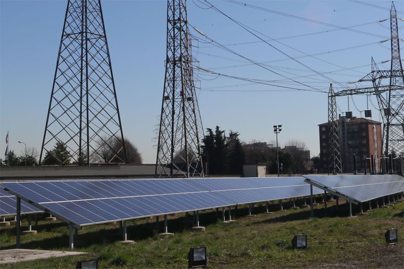 Il parco fotovoltaico di Brugherio