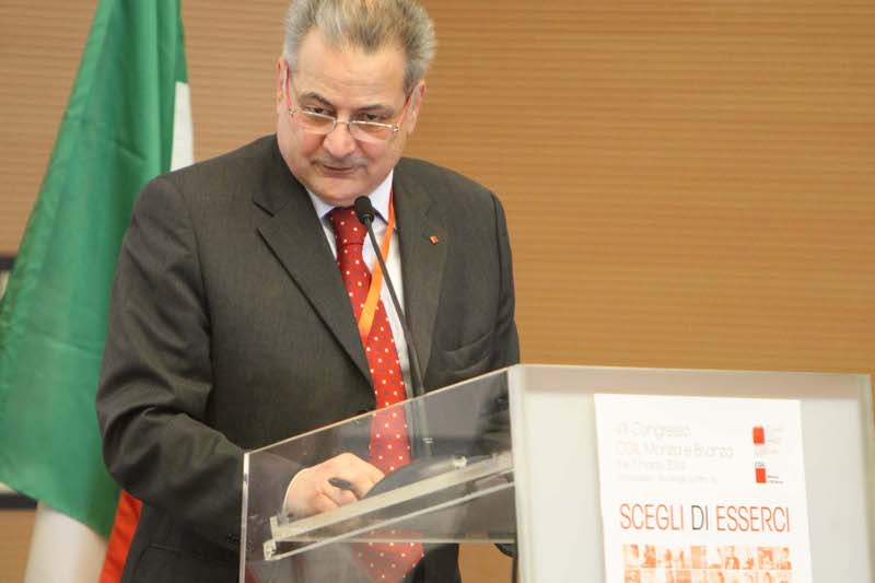 Maurizio Laini al congresso di Concorezzo