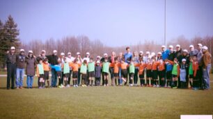 Un fotogramma dello spot girato dall’associazione Vittime del dovere con i ragazzi dell’Asd Oreno