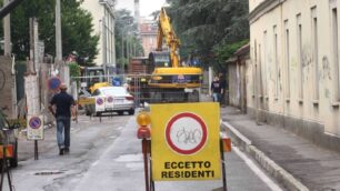 Ancora lavori lungo le strade di Monza