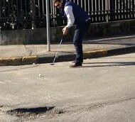 Golf in strada a San Fruttuoso a Monza