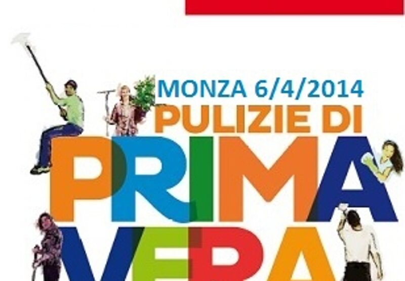 Domenica 6 aprile le Pulizie di primavera di Monza