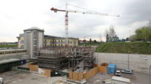 Il cantiere del nuovo Centro Maria Letizia Verga a Monza