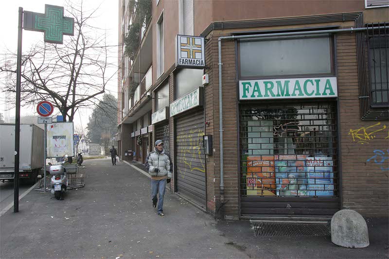 La farmacia comunale di via Boito, a Monza