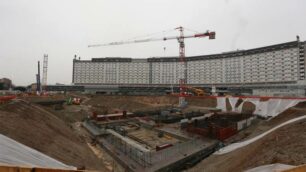 Il cantiere dell’ospedale San Gerardo di Monza