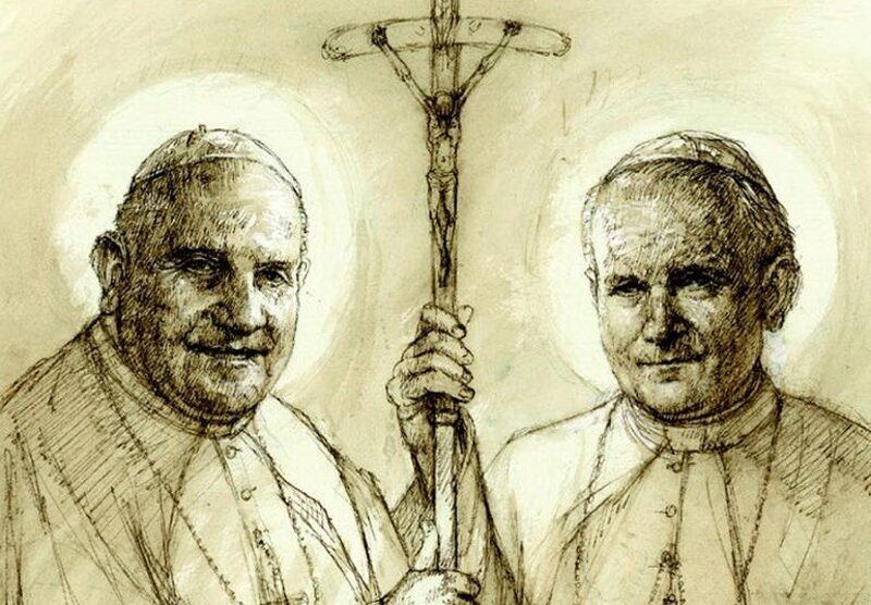 Giovanni XXIII e Giovanni Paolo II proclamati santi