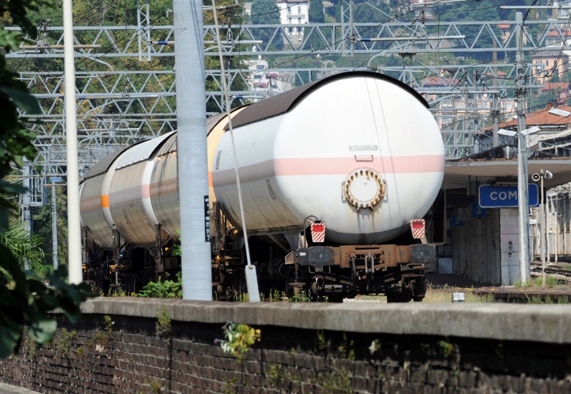 Fuga di gas sospetta da un merci diretto a Monza