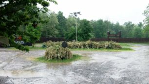 lIl parcheggio di Lentate in cui è scoppiata la rissa