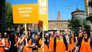 La sfilata per il design a Milano