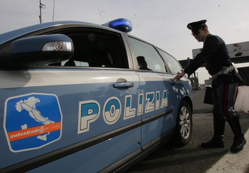 Arresto da parte della polizia stradale sulla A7