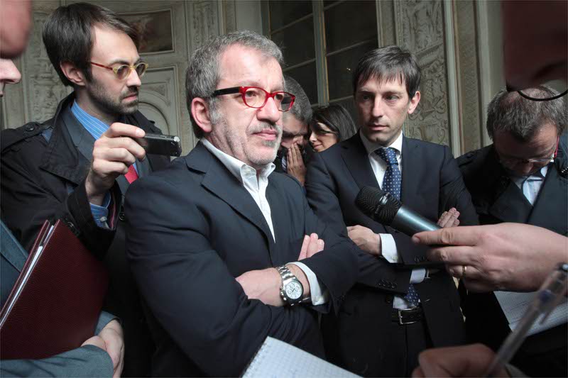 Il presidente di Regione Lombardia Roberto Maroni