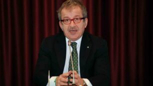 Il Presidente della Lombardia, Roberto Maroni