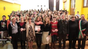 Finalisti e studenti al liceo Candia nella giornata conclusiva del Premio Sonia Bonacina