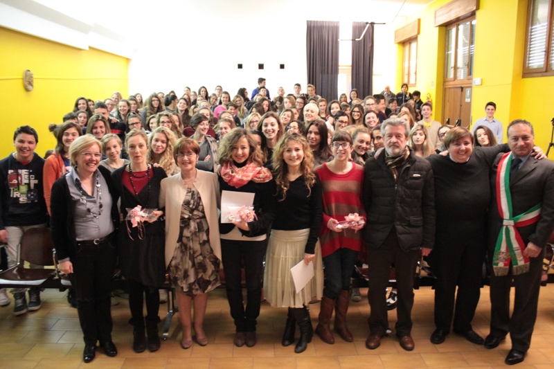 Finalisti e studenti al liceo Candia nella giornata conclusiva del Premio Sonia Bonacina