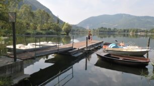 Il pontile a Monasterolo