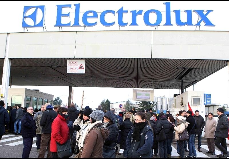 Lo stabilimento dell’Electrolux