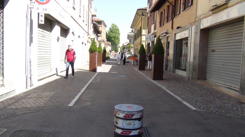 Via Libertà chiusa alle auto