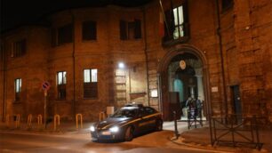 La caserma della guardia di  finanza di Monza