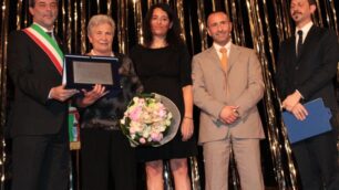 La premiazione di Maria Carla Colombo Bernasconi