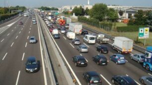 La coda sull’autostrada A4