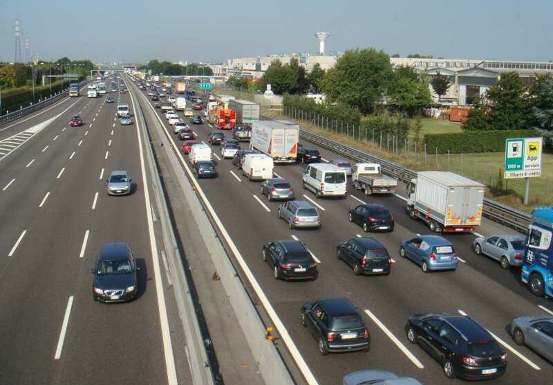 La coda sull’autostrada A4