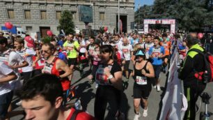 La partenza della 10k amatoriale