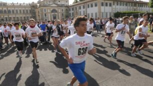 Il via della marcia della legalità dalla Villa reale.