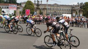 MONZA PASSAGGIO DEL GIRO D ITALIA