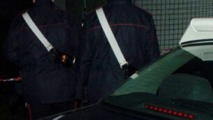 Il marocchino inseguito e arrestato dai carabineri della Compagnia di Monza.