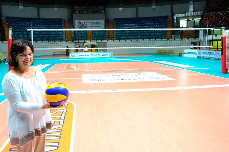 Alessandra Marzari, presidente del Consorzio Vero Volley