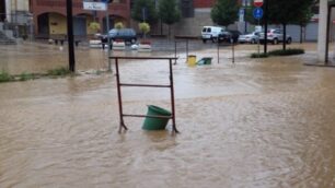 Cornate: allagamenti in via Volta e piazza San Giorgio