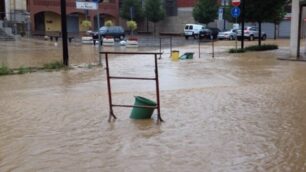 Cornate: allagamenti in via Volta e piazza San Giorgio