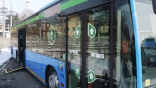 Un autobus a Monza