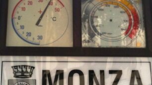 Un termometro di Monza nell’estate del 2012
