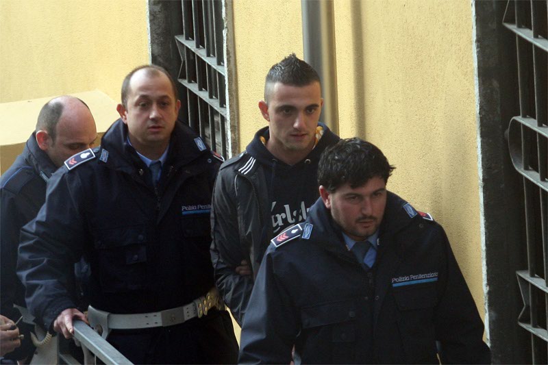 Daniele Pullano durante il processo a Monza
